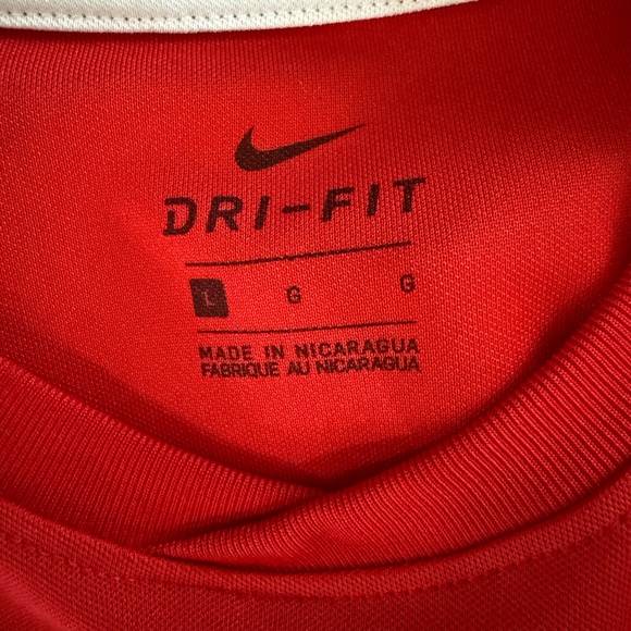 Nike Red Dri-FIT Performance Top - Picture 2 of 4